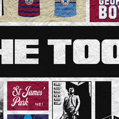 Newcastle History - Fleece 150cm X 150cm