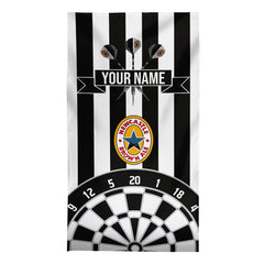 Darts Newcastle - 1996 Home - Personalised Lightweight, Microfibre Retro Beach Towel - 150cm x 75cm