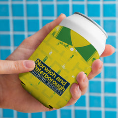 Norwich 1994 Home Shirt - Personalised Drink Can Cooler