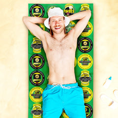 Norwich - Football Legends - Microfibre Beach Towel - 150cm x 75cm