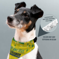 Norwich 1994 Home Shirt - Personalised Pet Bandana - 4 Sizes