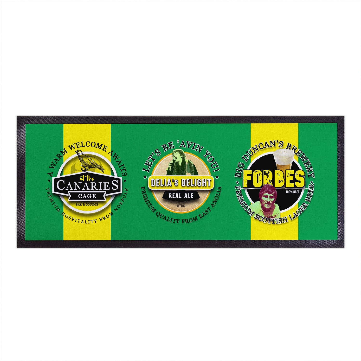 Norwich - Football Legends - Bar Runner