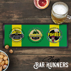 Norwich - Football Legends - Bar Runner