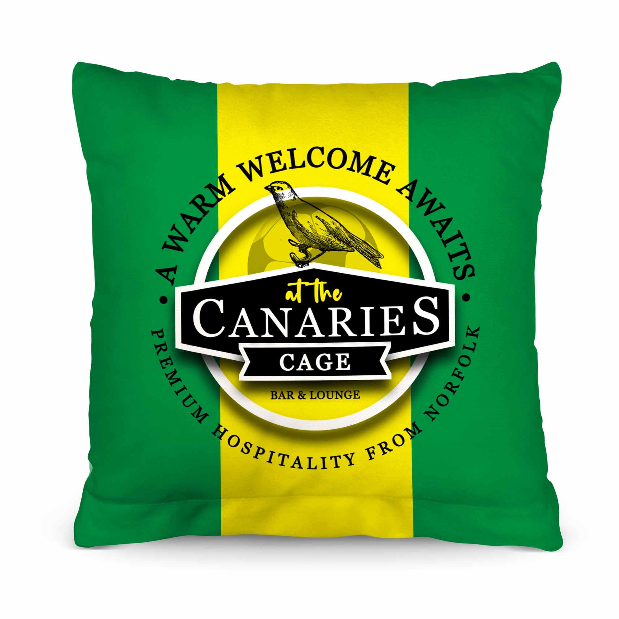 Norwich Canaries - Football Legends - Cushion 10inch