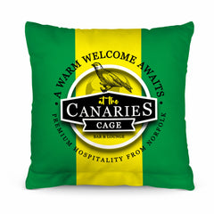 Norwich Canaries - Football Legends - Cushion 10inch
