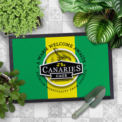 Norwich Canaries - Football Legends - Door Mat -60cm X 40cm