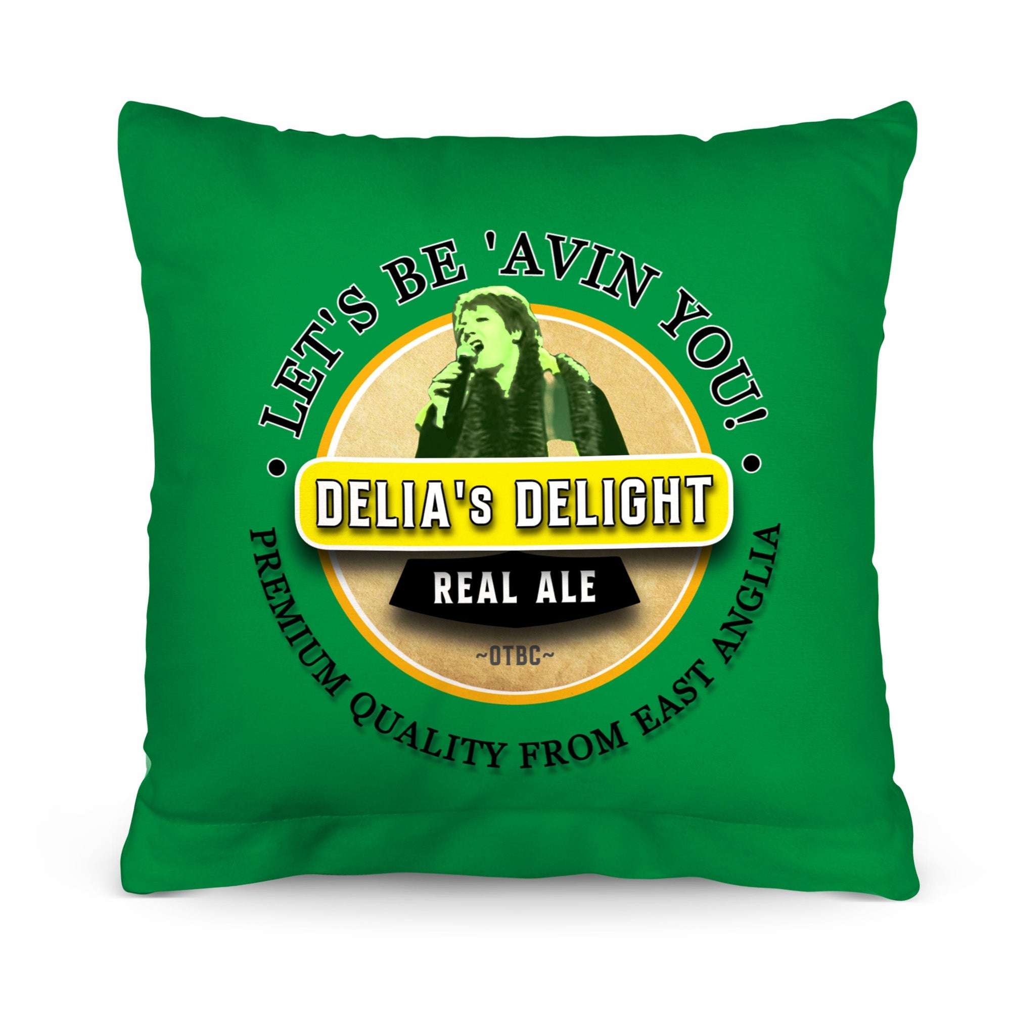 Norwich Delia Smith - Football Legends - Cushion 10inch