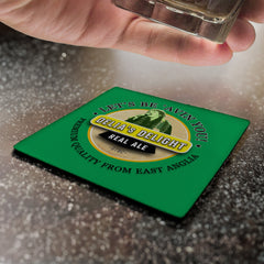 Norwich Delia Smith - Football Coaster - Square Or Circle