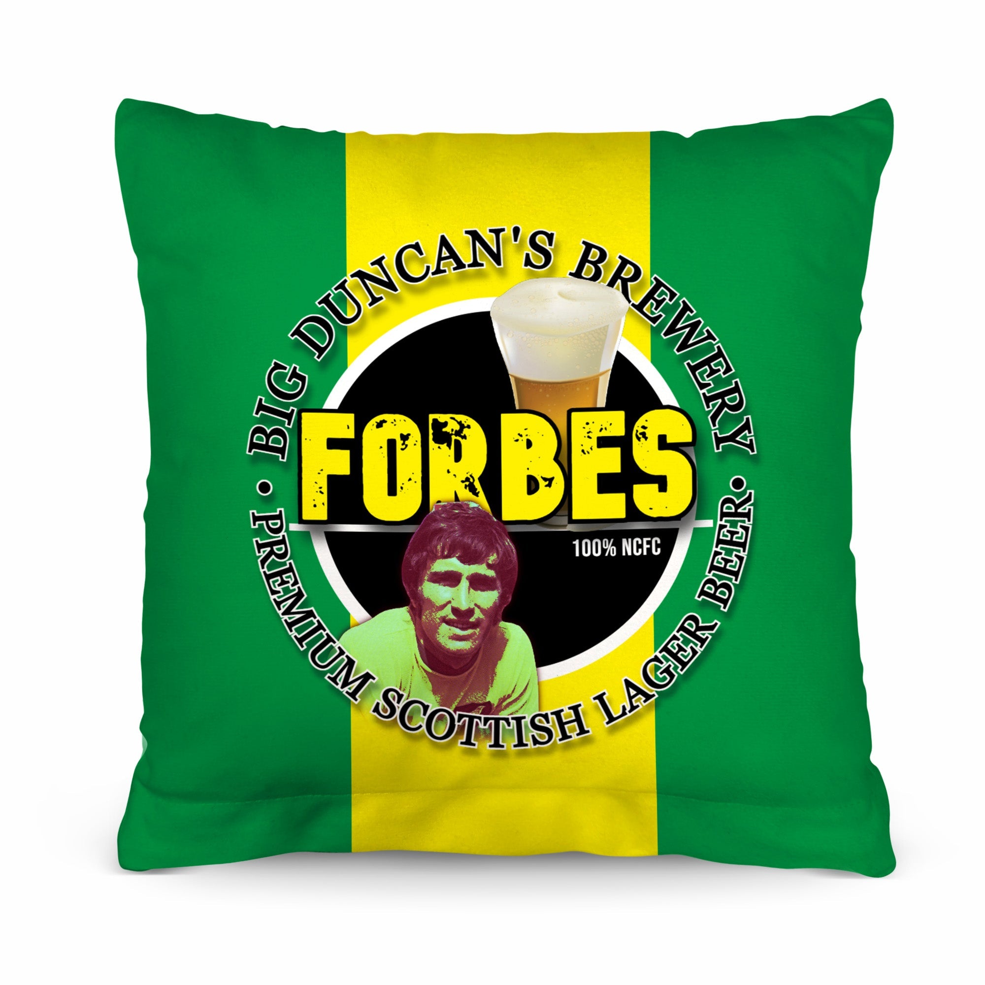 Norwich Forbes - Football Legends - Cushion 10inch