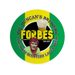 Norwich Forbes - Football Coaster - Square Or Circle