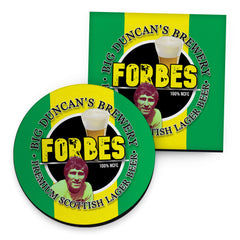 Norwich Forbes - Football Coaster - Square Or Circle