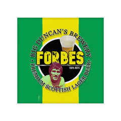 Norwich Forbes - Football Coaster - Square Or Circle