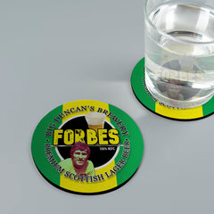 Norwich Forbes - Football Coaster - Square Or Circle
