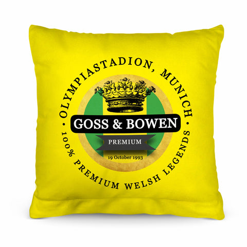 Norwich Goss Bowen - Football Legends - Cushion 10inch