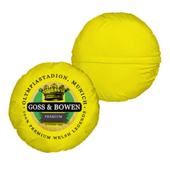 Norwich Goss Bowen - Football Legends - Circle Cushion 14inch