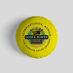 Norwich Goss Bowen - Football Legends - Circle Cushion 14inch