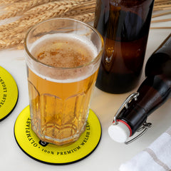 Norwich Goss Bowen - Football Coaster - Square Or Circle