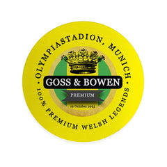 Norwich Goss Bowen - Football Coaster - Square Or Circle