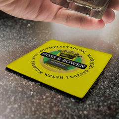 Norwich Goss Bowen - Football Coaster - Square Or Circle