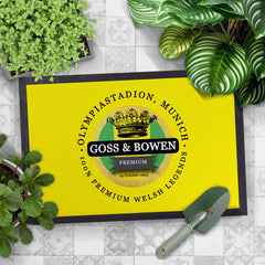 Norwich Goss Bowen  - Football Legends - Door Mat -60cm X 40cm