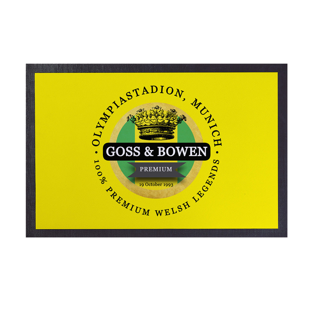 Norwich Goss Bowen  - Football Legends - Door Mat -60cm X 40cm