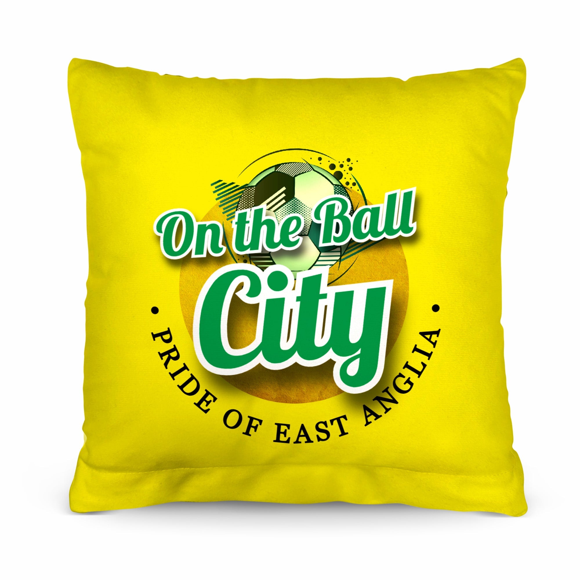 Norwich On the Ball - Football Legends - Cushion 10inch
