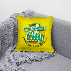 Norwich On the Ball - Football Legends - Cushion 10inch