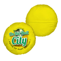Norwich On the Ball - Football Legends - Circle Cushion 14inch