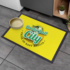 Norwich On the Ball  - Football Legends - Door Mat -60cm X 40cm