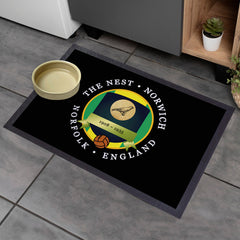 Norwich The Nest  - Football Legends - Door Mat -60cm X 40cm