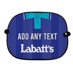 Nottingham 1993 Away Shirt - Personalised Retro Football Car Sun Shade - Set of 2