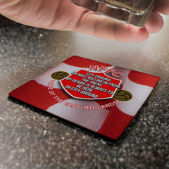 Nottingham City Ground Song - Football Coaster - Square Or Circle
