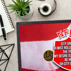 Nottingham City Ground Song   - Football Legends - Door Mat -60cm X 40cm