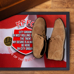 Nottingham City Ground Song   - Football Legends - Door Mat -60cm X 40cm