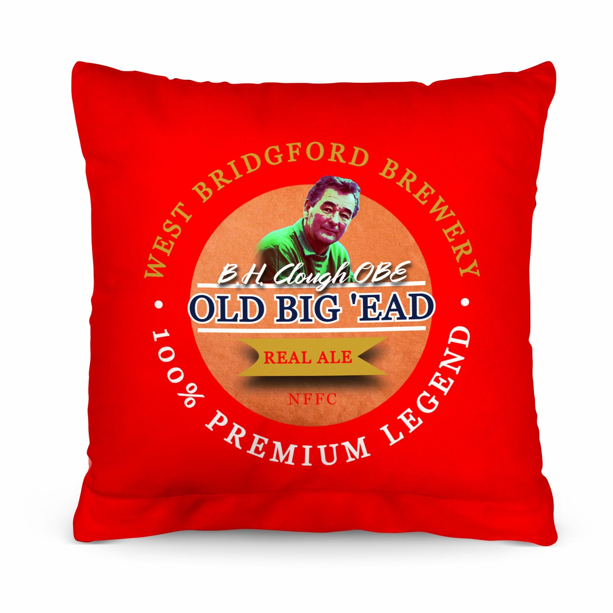 Nottingham Clough - Football Legends - Cushion 10inch