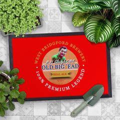 Nottingham Clough - Football Legends - Door Mat  - 60cm X 40cm