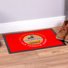 Nottingham Clough - Football Legends - Door Mat  - 60cm X 40cm