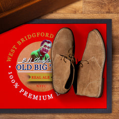 Nottingham Clough - Football Legends - Door Mat  - 60cm X 40cm