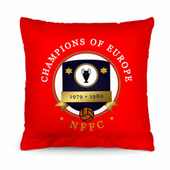 Nottingham European Cup - Football Legends - Cushion 10inch