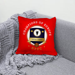 Nottingham European Cup - Football Legends - Cushion 10inch