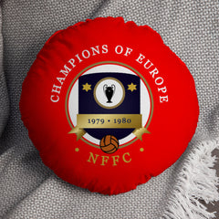 Nottingham European Cup - Football Legends - Circle Cushion 14inch