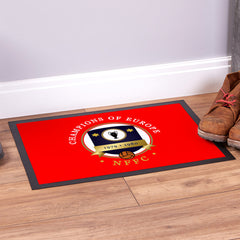 Nottingham European Cup - Football Legends - Door Mat -60cm X 40cm