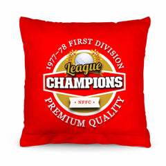 Nottingham League Champions - Football Legends - Cushion 10inch