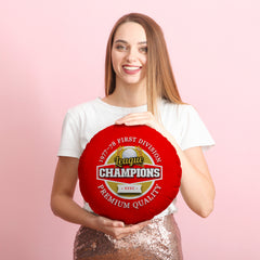 Nottingham League Champions - Football Legends - Circle Cushion 14inch