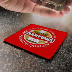 Nottingham League Champions - Football Coaster - Square Or Circle