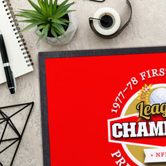 Nottingham League Champions  - Football Legends - Door Mat -60cm X 40cm