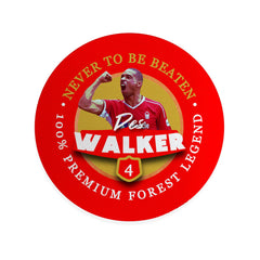 Nottingham Walker - Football Coaster - Square Or Circle