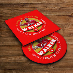 Nottingham Walker - Football Coaster - Square Or Circle