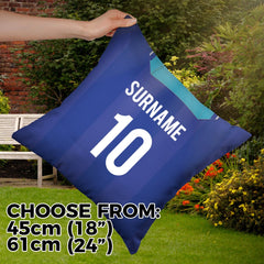 Nottingham - 1993 Away Shirt - 45cm or 61cm Retro Showerproof Outdoor Cushion