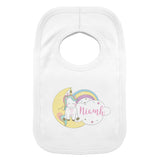 Personalised Baby Unicorn Bib